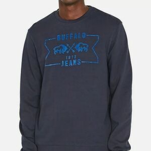 Buffalo David Bitton Men's Sweater in Navy. Size XL/TG